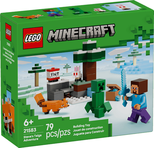 Minecraft Steve's Taiga Adventure