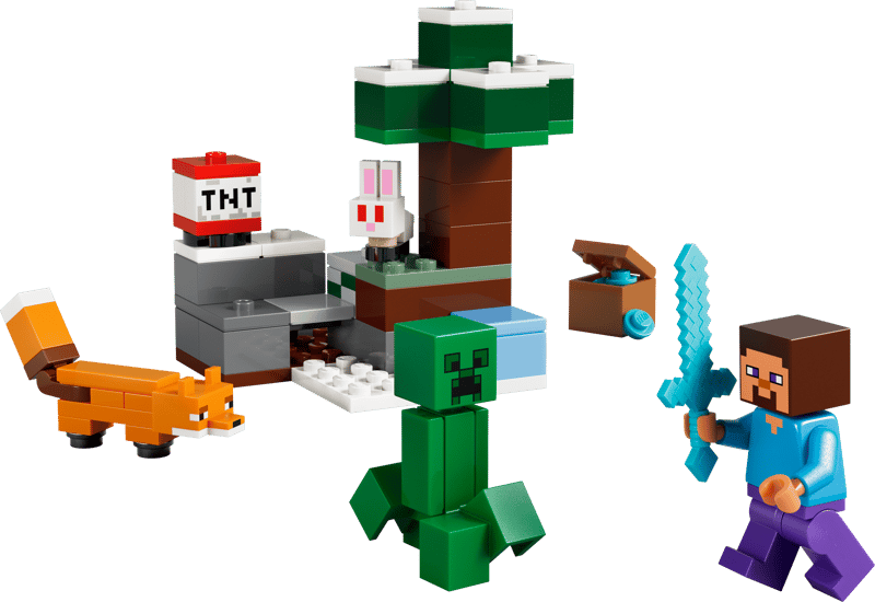 Minecraft Steve's Taiga Adventure