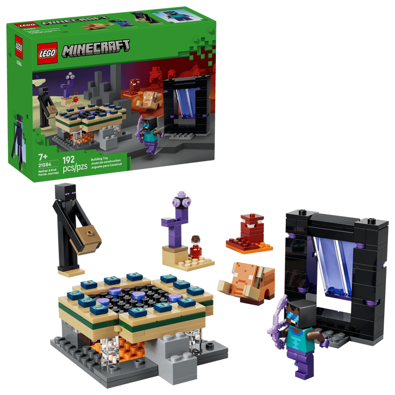 Minecraft Nether & End Portal Journey