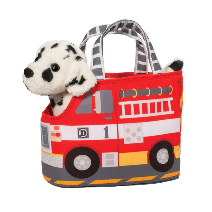 Fire Truck Sak with Dalmatian