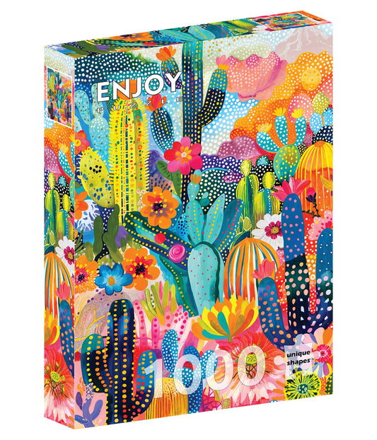 Enjoy - Cacti Land 1000pc jigsaw puzzle