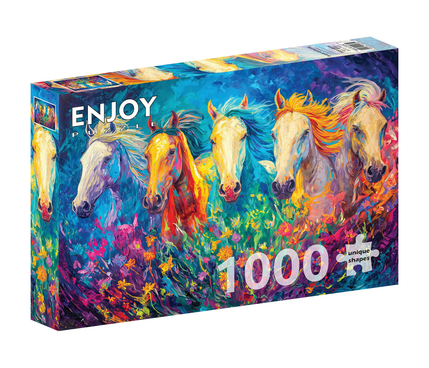 Enjoy - Bright Galloping 1000pc jigsaw puzzle