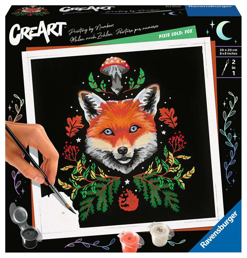 CreArt Pixie Cold: Fox 8X8"