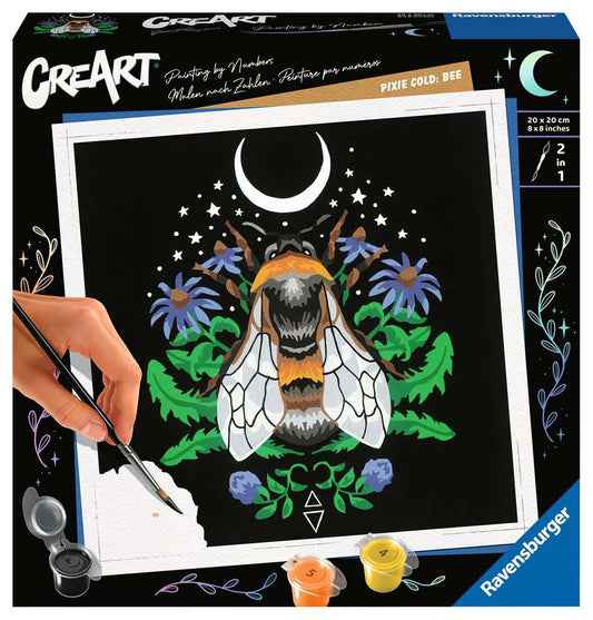 CreArt Pixie Cold: Bee 8X8"