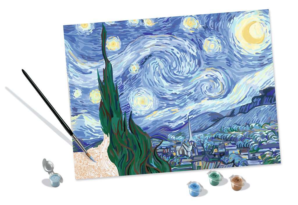 CreArt Van Gogh Starry Night 16X12"