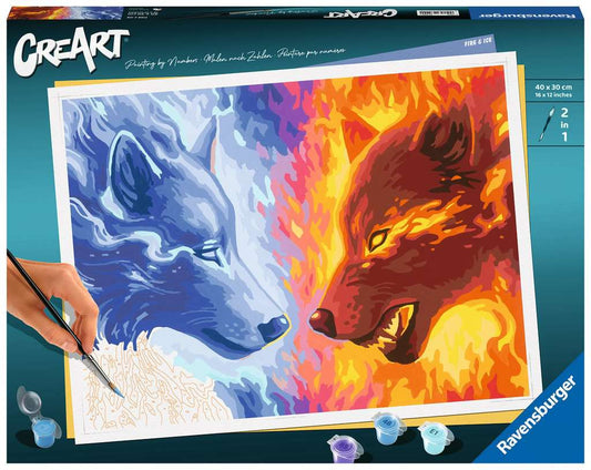CreArt Fire and Ice 16X12"