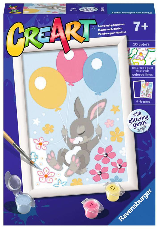 CreArt Flying Bunny 5X7"