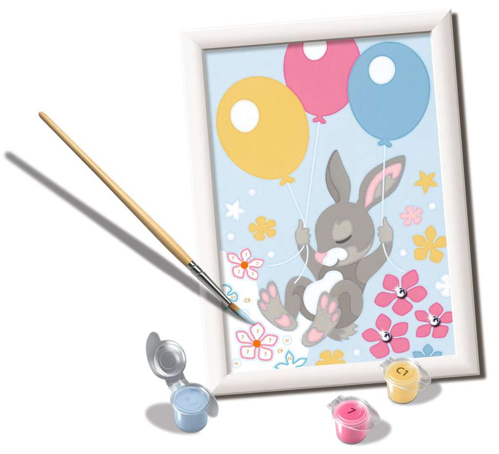 CreArt Flying Bunny 5X7"