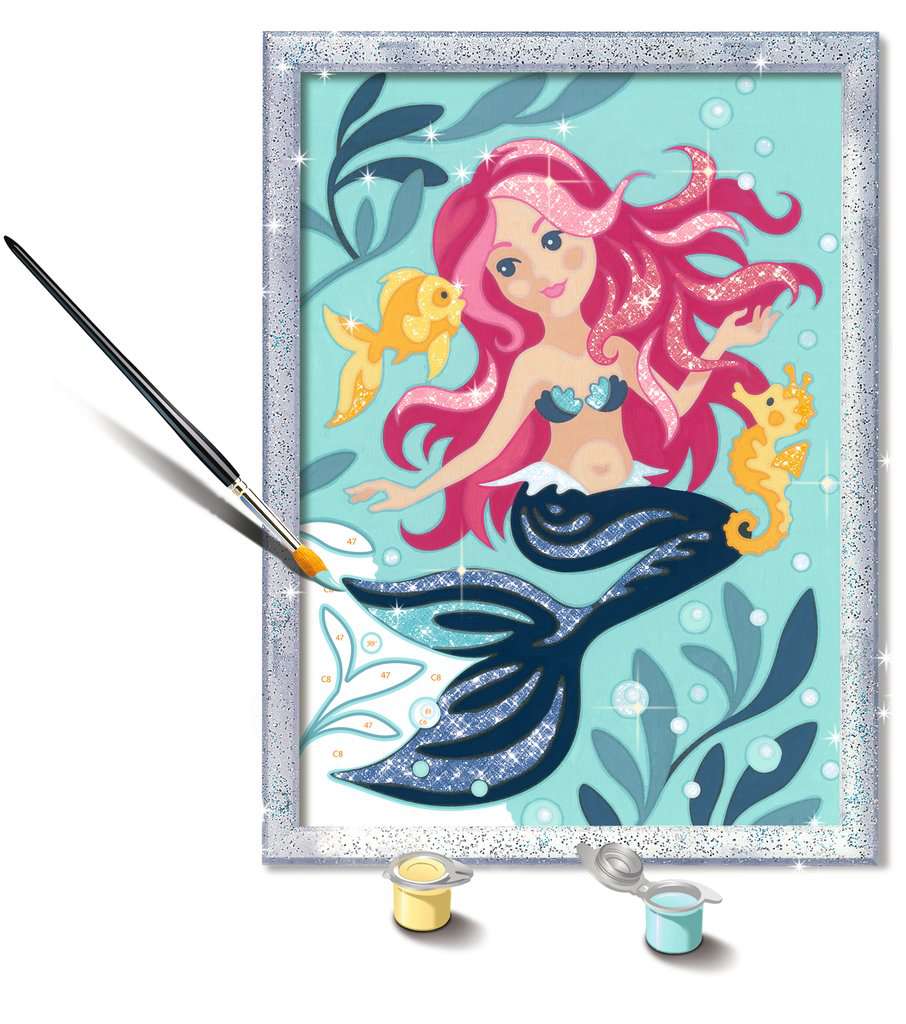CreArt Enchanting Mermaid 7X9.5"