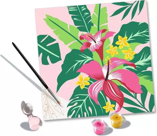 CreArt Tropical Plants 8X8"