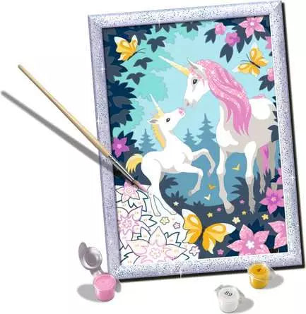 CreArt Hello Little Unicorn paint by number