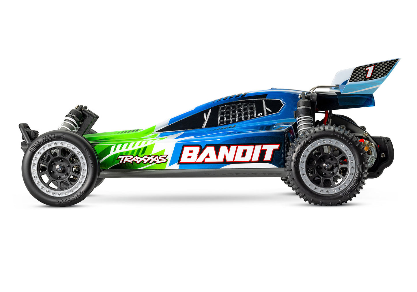 Traxxas Bandit 1/10 RTR Buggy with Led Light (Battery & DC Charger)