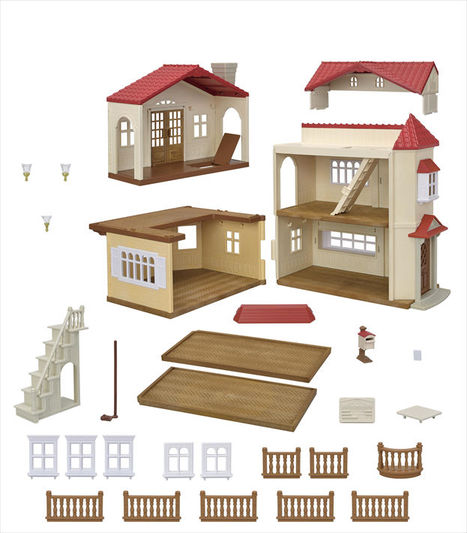Red Roof Country Home Gift Set - Secret Attic Playroom