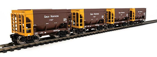 HO 24' Min Taconite Ore Car (4-pk) Great Northern #1