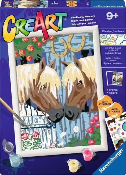 CreArt Horse Friends paint by number