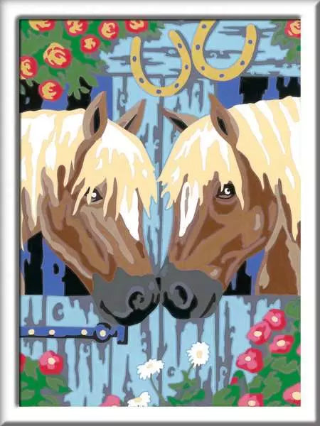 CreArt Horse Friends paint by number