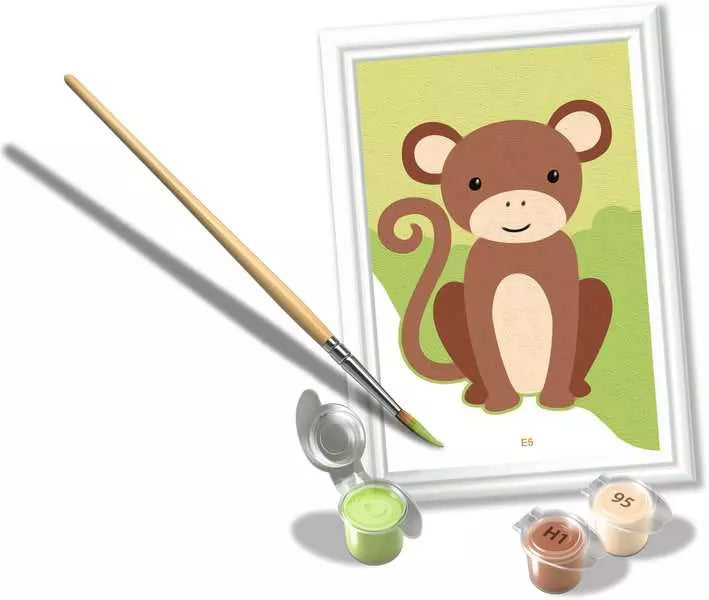 CreArt Wild Monkey paint by number