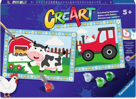 CreArt Farm Friends Paint by Number