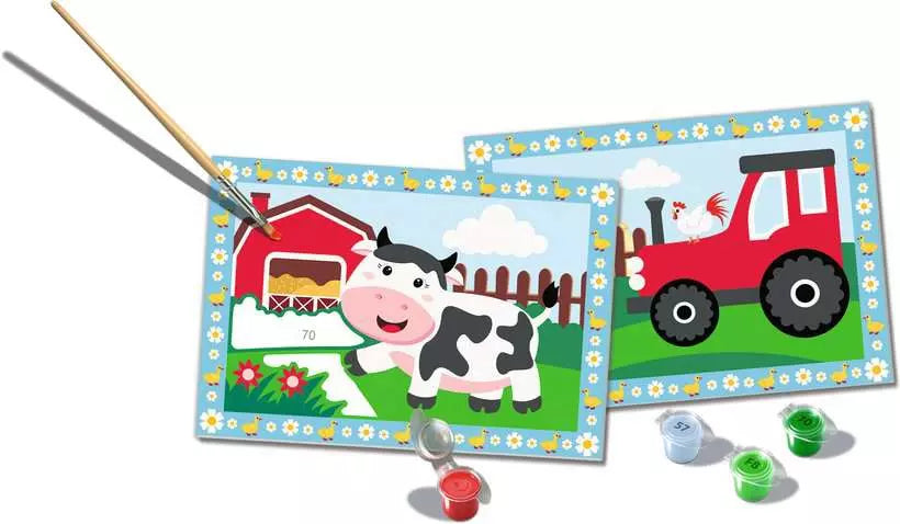CreArt Farm Friends Paint by Number