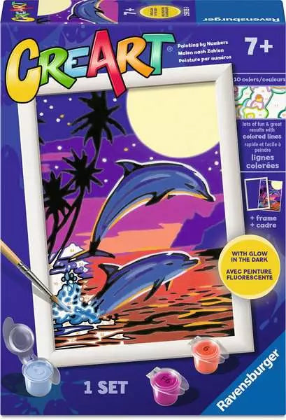 CreArt Dolphin Adventures paint by numbers