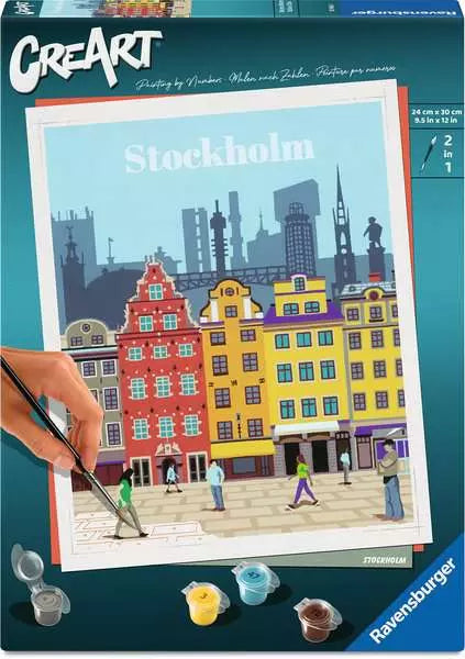 CreArt Stockholm paint by numbers