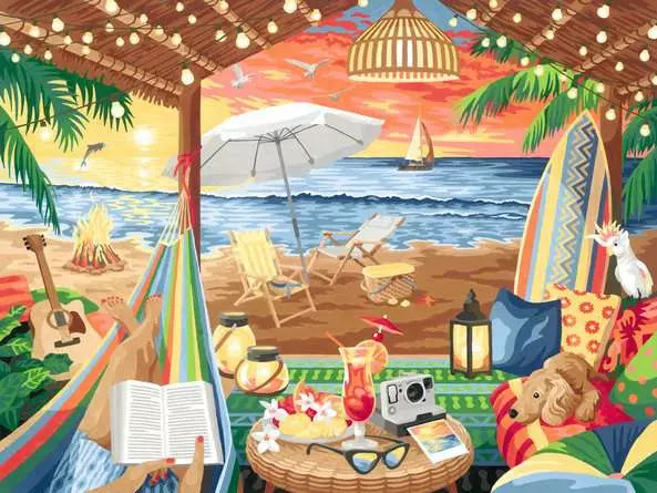 CreArt Cozy Cabana 16X12"