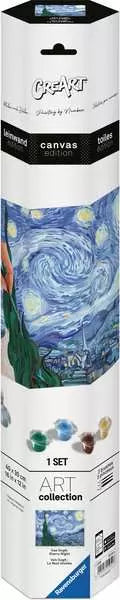 CreArt Canvas Editon - Van Gogh: Starry Night paint by number