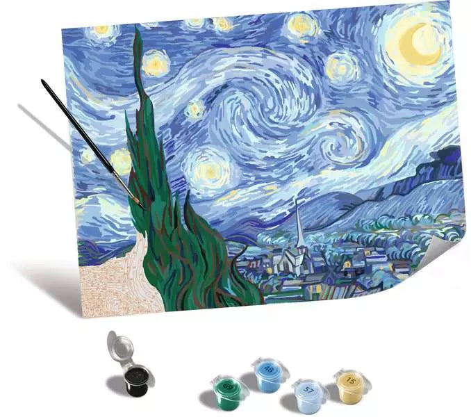 CreArt Canvas Editon - Van Gogh: Starry Night paint by number