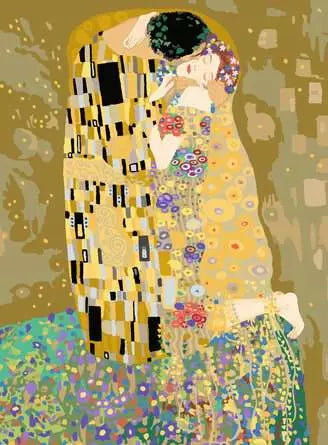 CreArt Klimt: The Kiss 12X16"