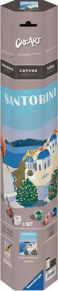 CreArt Canvas Edition Shades of Santorini paint by number