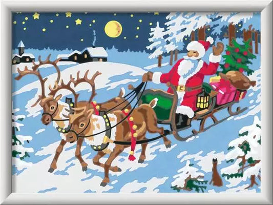 CreArt Night Before Christmas 9.5X7"