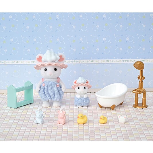 Bath Time Bubble Siblings