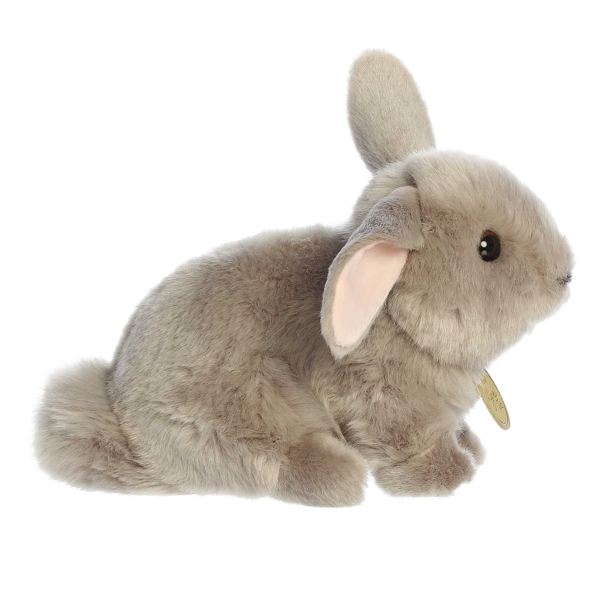 Miyoni Ear Up Ear Down Bunny Gray 8"