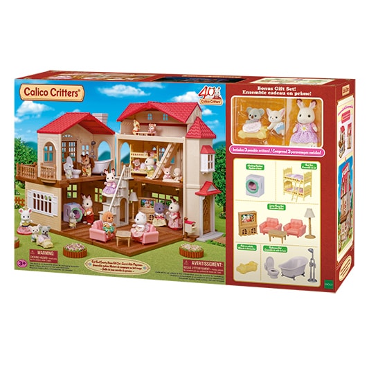 Red Roof Country Home Gift Set-Secret Attic Playroom