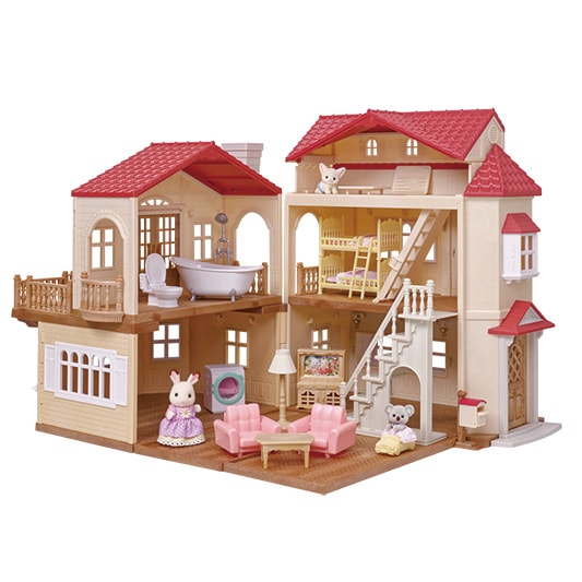 Red Roof Country Home Gift Set-Secret Attic Playroom