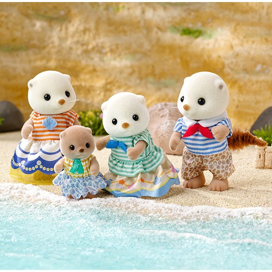 Sea Otter Family