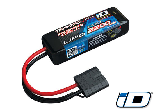 Traxxas 2200mAh 2S 7.4V 25C LiPo Connector Soft Case 88X21X30mm