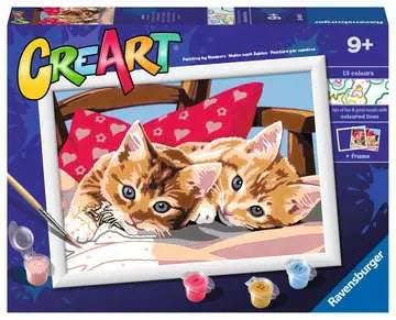 CreArt Two Cuddly Cats 9.5X7"