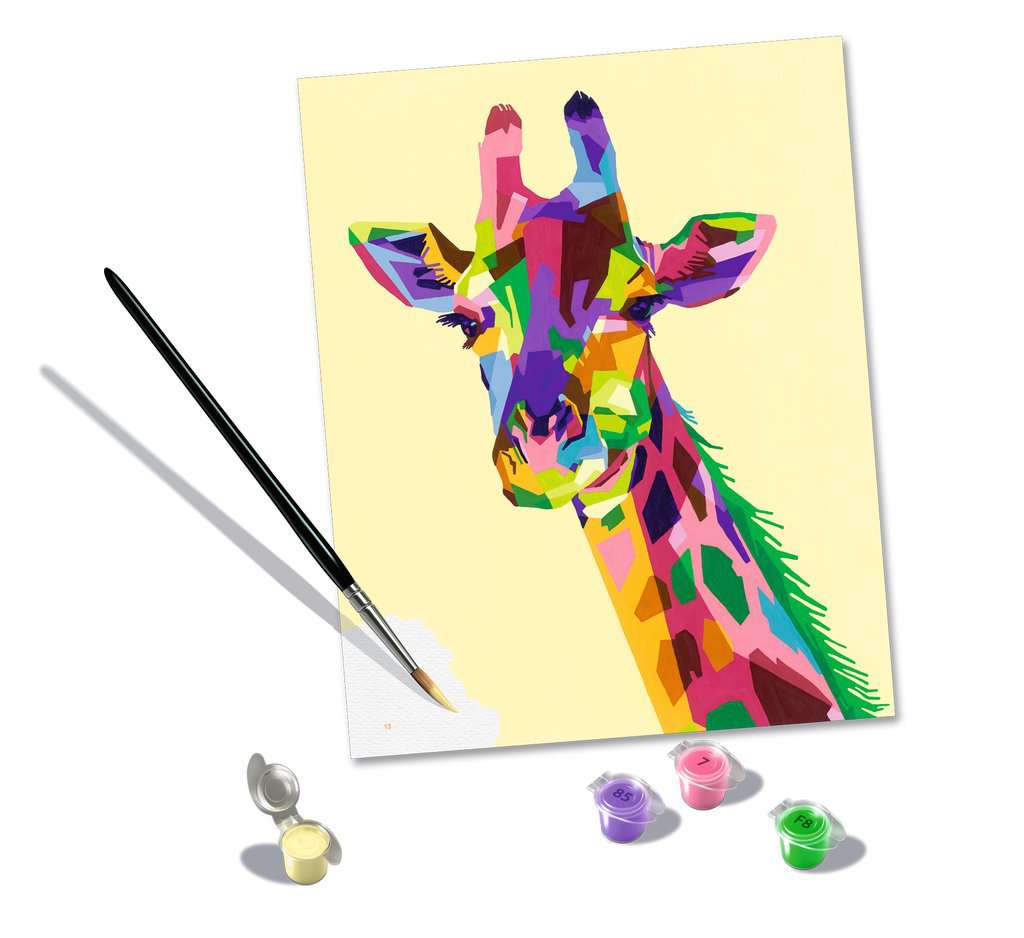 CreArt Funky Giraffe 8X12"