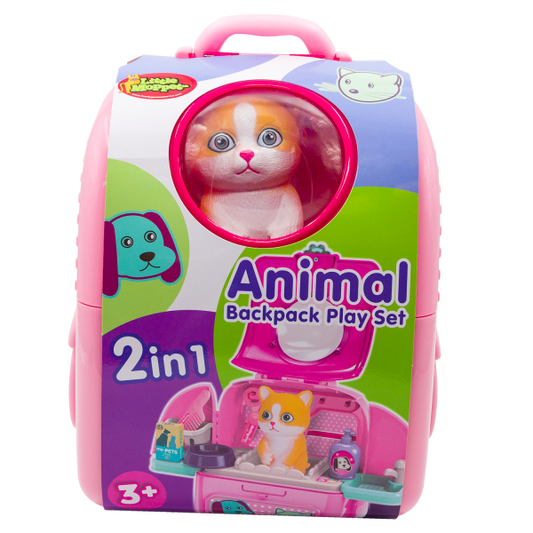 Animal Packpack Playset 2 in 1