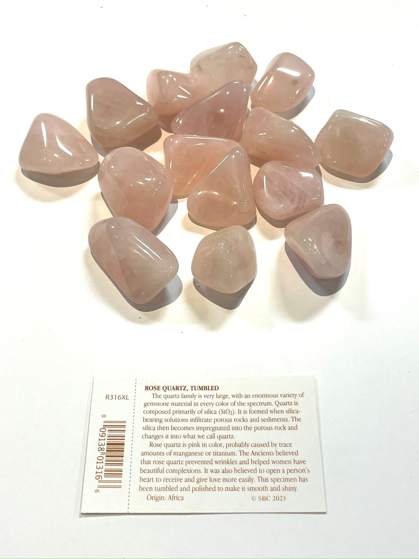 Tumbled Rose Quartz