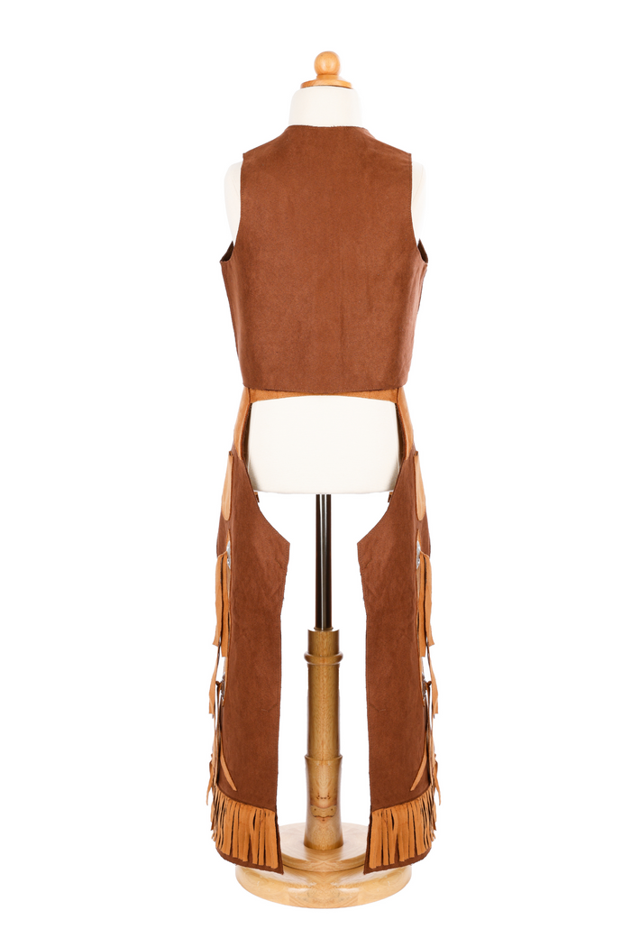Cowboy Vest and Chaps Age 7-8