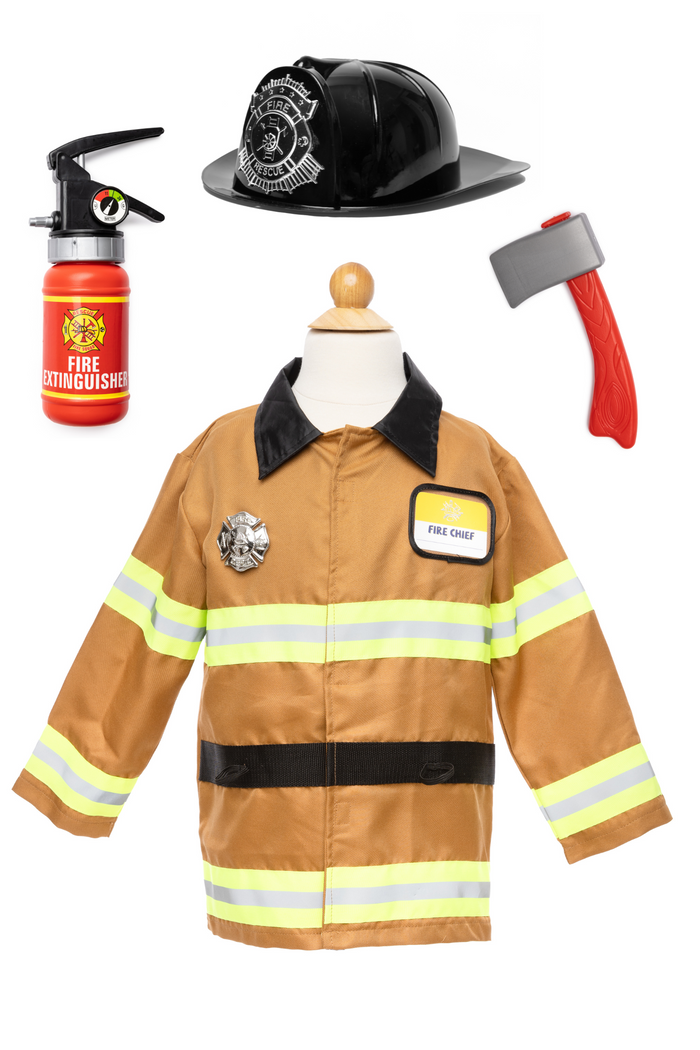 Tan Firefighter Set Age 5-6