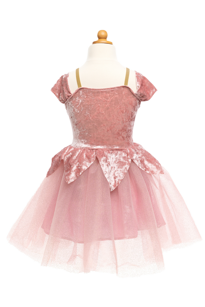 Prima Ballerina Dress, Dusty Rose Size 5-6