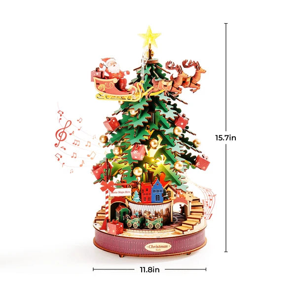 DIY Music Box Christmas Melody Tree