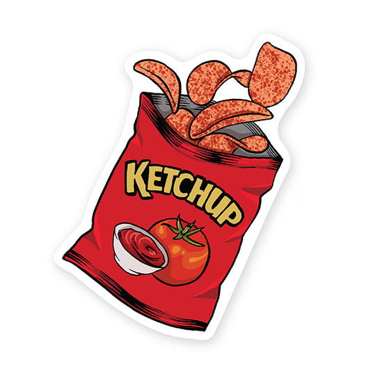 Sticker You: Ketchup Chips