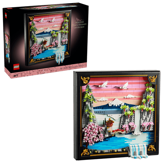 Art Japanese Cherry Blossom Landscape
