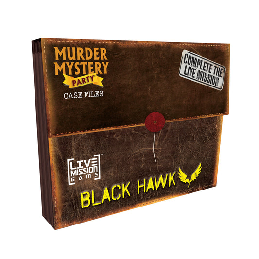 Murder Mystery Party-Case Files Black Hawk