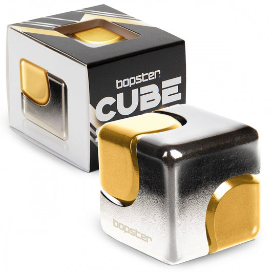 Bopster Gold/Chrome Cube Spinner