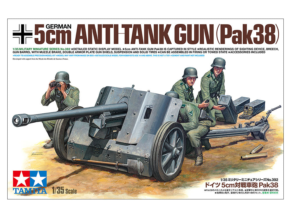 5cm Anti-Tank Gun Pak 38 1/35